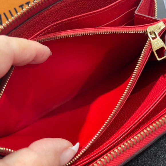 Louis Vuitton 2014 Zippy Empreinte Leather Wallet (JB1215) - Picture 8 of 10